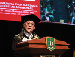 Wisuda Unas Dihadiri Ganjar Pranowo, Rektor: Perguruan Tinggi Miliki Peran Strategis Dalam Pembangunan Bangsa dan Peradaban